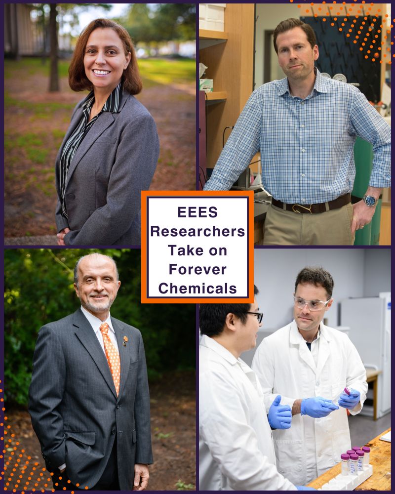 Clemson University researchers take on ‘forever chemicals”